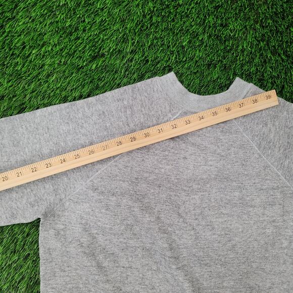 VTG 80s US Army Redlegs Military Sweatshirt Medium 21x24 Raglan Army Artillery - Picture 6 of 8